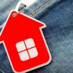 house keychain in pocket