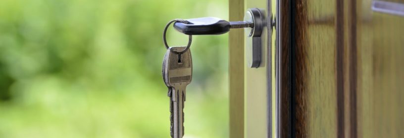 Key in door