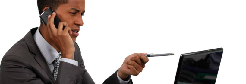 man on phone figuring out real estate disclosure confusion