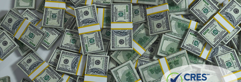 piles of money