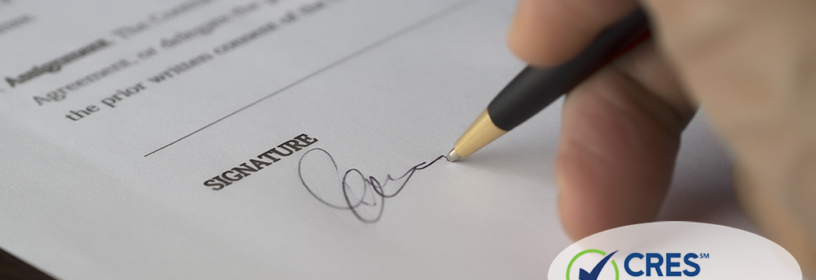 buyer signing disclosure