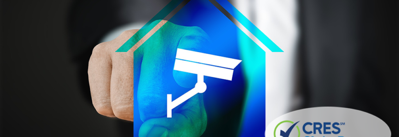 smart home surveillance icon