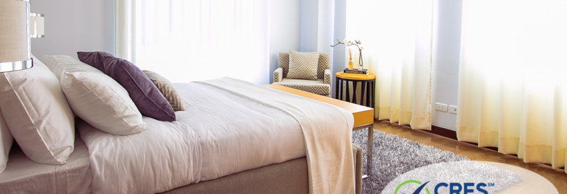 image of bedroom without a closet