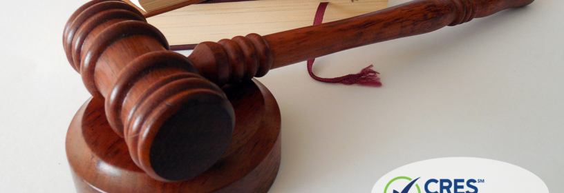 gavel with law books