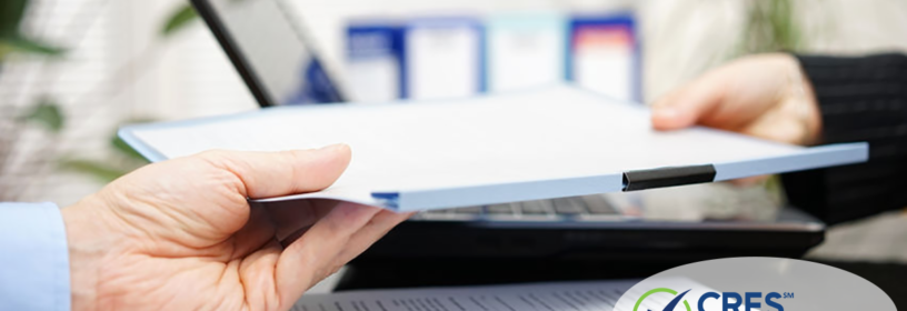 sharing paperwork in office
