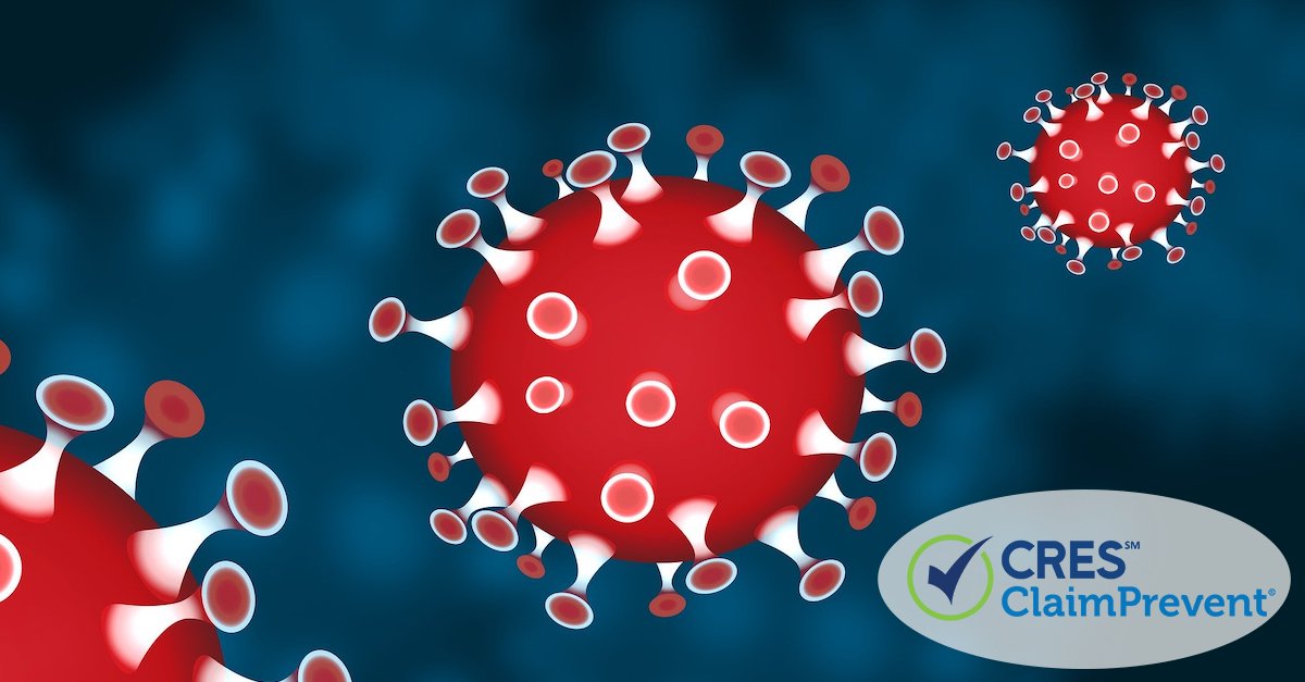 caronavirus illustration of virus makeup