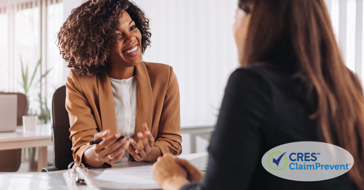 two women in meeting